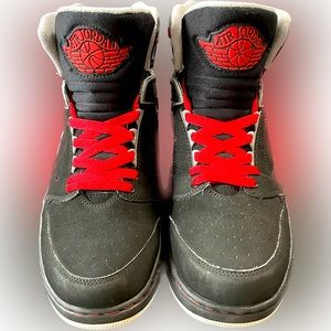 Mens Size 10- Jordan Sixty Club Black Stealth EUC